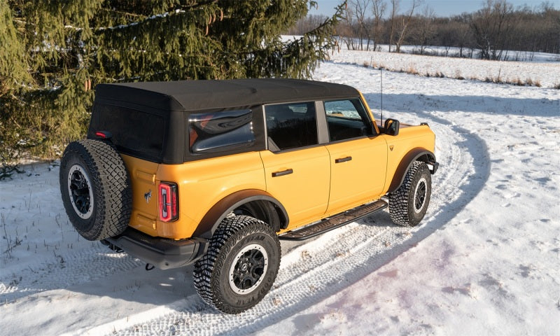 N-FAB 2021 Ford Bronco 4 Door Roan Running Boards - Textured Black