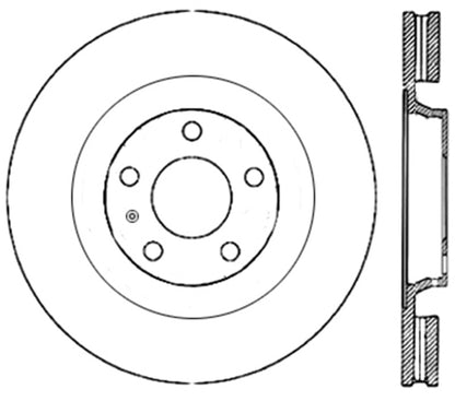 StopTech Slotted & Drilled Sport Brake Rotor