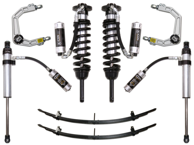 ICON 05-15 Toyota Tacoma 0-3.5in/2016+ Toyota Tacoma 0-2.75in Stg 6 Suspension System w/Billet Uca