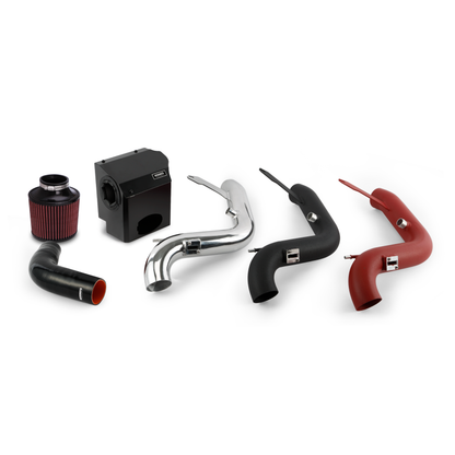 Mishimoto 14-15 Ford Fiesta ST 1.6L Performance Air Intake Kit - Wrinkle Red