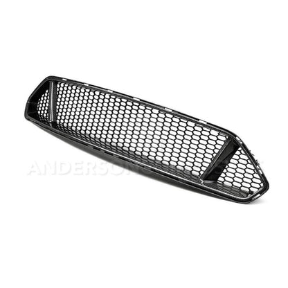 Anderson Composites 2018 Ford Mustang Type-GT Carbon Fiber Upper Grille