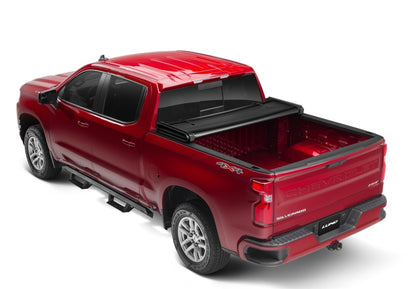 Lund 04-12 Chevy Colorado (6ft. Bed) Genesis Tri-Fold Tonneau Cover - Black