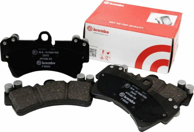 Brembo 11-13 Infiniti QX56/14-19 QX80/17-19 Nissan Armada Rear Premium NAO Ceramic OE Equivalent Pad