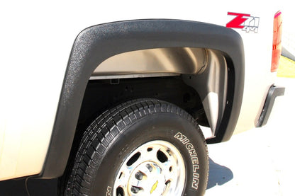 Lund 07-13 Chevy Silverado 1500 SX-Sport Style Smooth Elite Series Fender Flares - Black (2 Pc.)