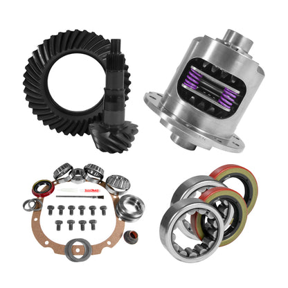 Yukon 8.8in Ford 4.88 Rear Ring & Pinion Install Kit 31 Spline Positraction 2.53in Axle Bearings