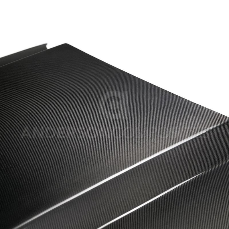 Anderson Composites 10-12 Ford Mustang Type-CJ 3in Carbon Fiber Cowl Hood