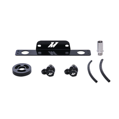 Mishimoto 10-15 Chevrolet Camaro SS Thermostatic Oil Cooler Kit - Black