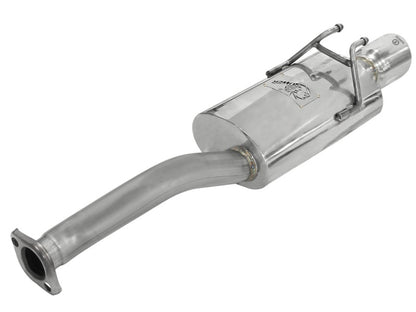 aFe Takeda Exhaust 2.5in Dia 304SS Axle-Back w/Polished Tip 06-11 Honda Civic EX Sedan L4 1.8L