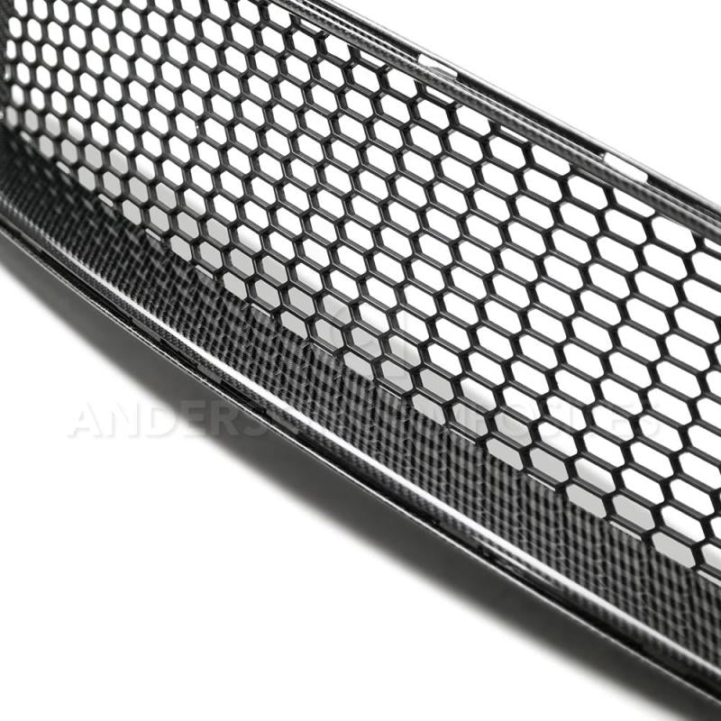 Anderson Composites 2018 Ford Mustang Type-GT Carbon Fiber Upper Grille