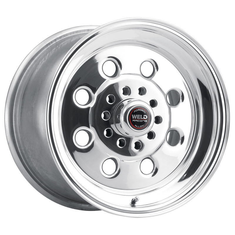 Weld Draglite 15x4 / 5x4.5 & 5x4.75 BP / 2.5in. BS Polished Wheel - Non-Beadlock