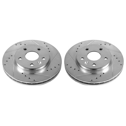 Power Stop 11-16 Buick LaCrosse Front Evolution Drilled & Slotted Rotors - Pair