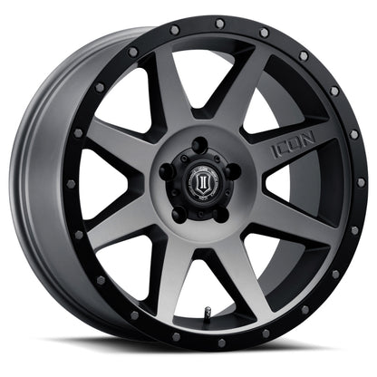 ICON Rebound 20x9 6x5.5 0mm Offset 5in BS Titanium Wheel